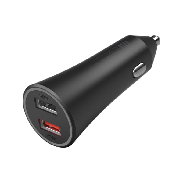 Chargeur de voiture XIAOMI à double port 37W noir (26554) Chargeur de voiture XIAOMI à double port 37W noir (26554)